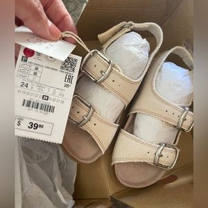 Zara toddler sandals - NEW